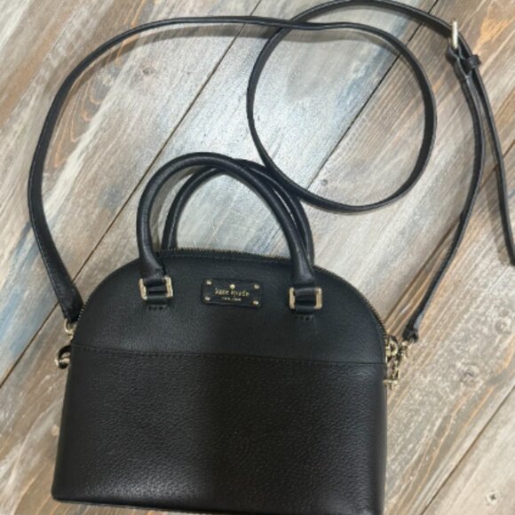 Kate Spade Grove Street Mini Carli Satchel Black - Picture 6 of 6